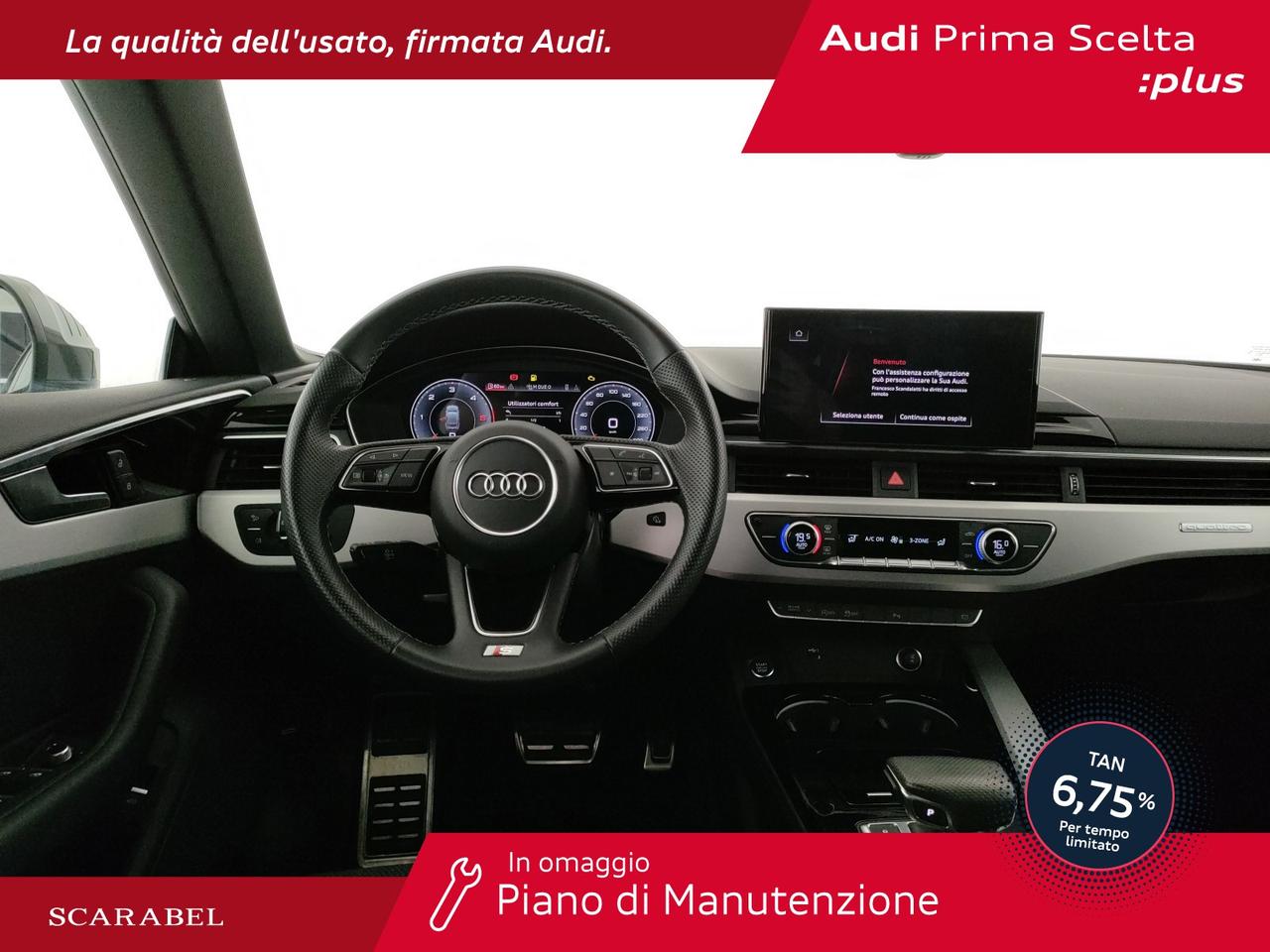Audi A5 sportback 40 2.0 tdi mhev s line edition quattro 204cv s-tronic