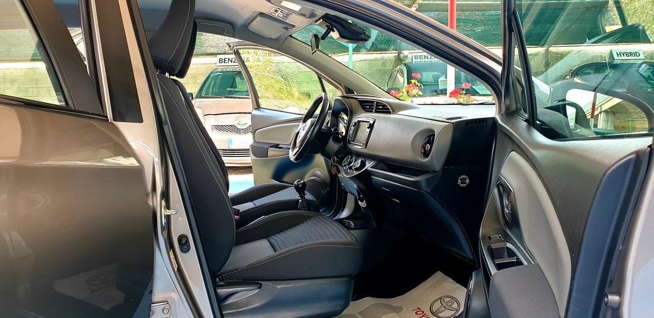 TOYOTA YARIS 1.5 BENZINA ANNO 2018 KM 73MILA