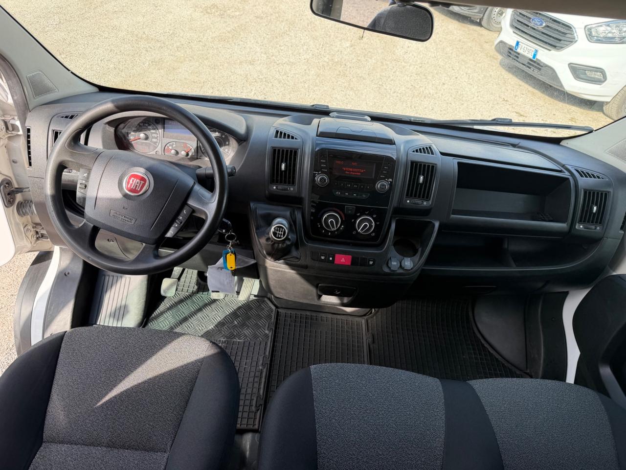 Fiat ducato 7 posti doppia cabina cassone fisso