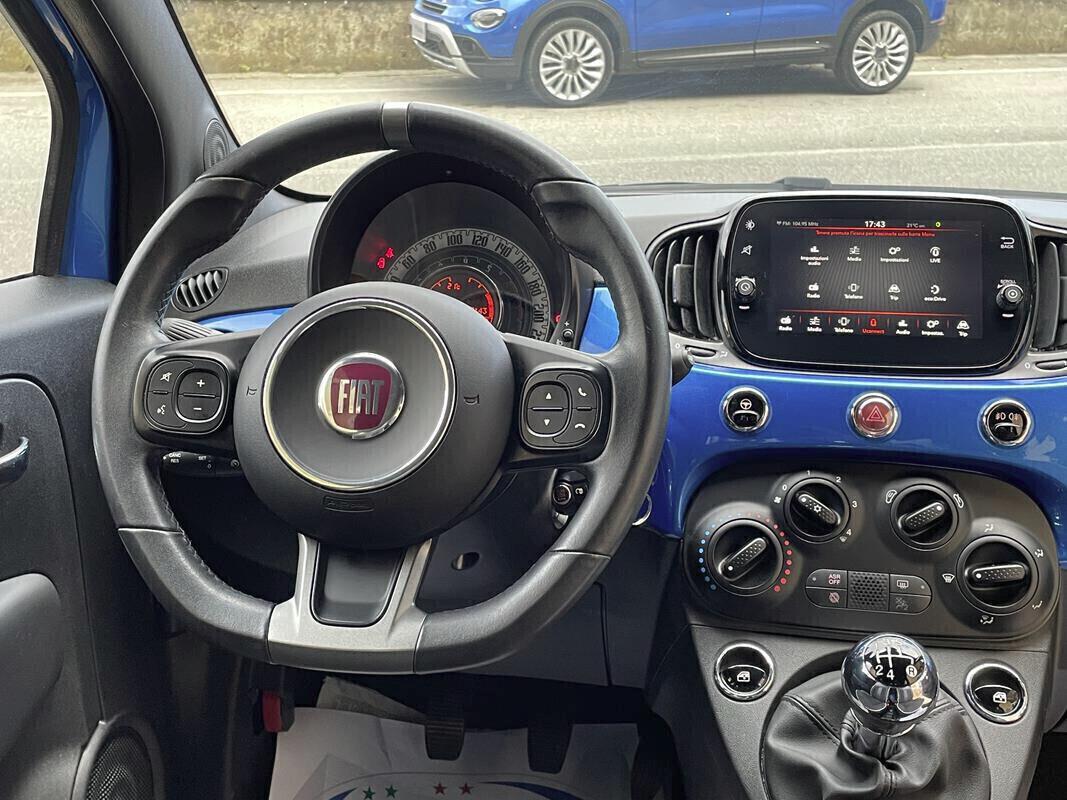 Fiat 500 1.2 Sport my20 "Ideale per Neopatentati" Pari al nuovo - Auto Aziendale fatturabile