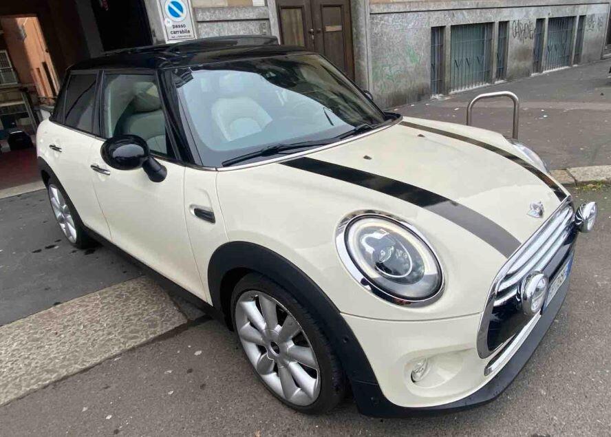 Mini 1.5 Cooper 5 PORTE CAMBIO AUTOMATICO TETTO PELLE NAVY