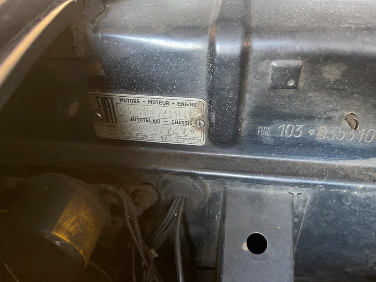 Fiat Altro FIAT 1100/103 Da Concorso PERMUTE RATE