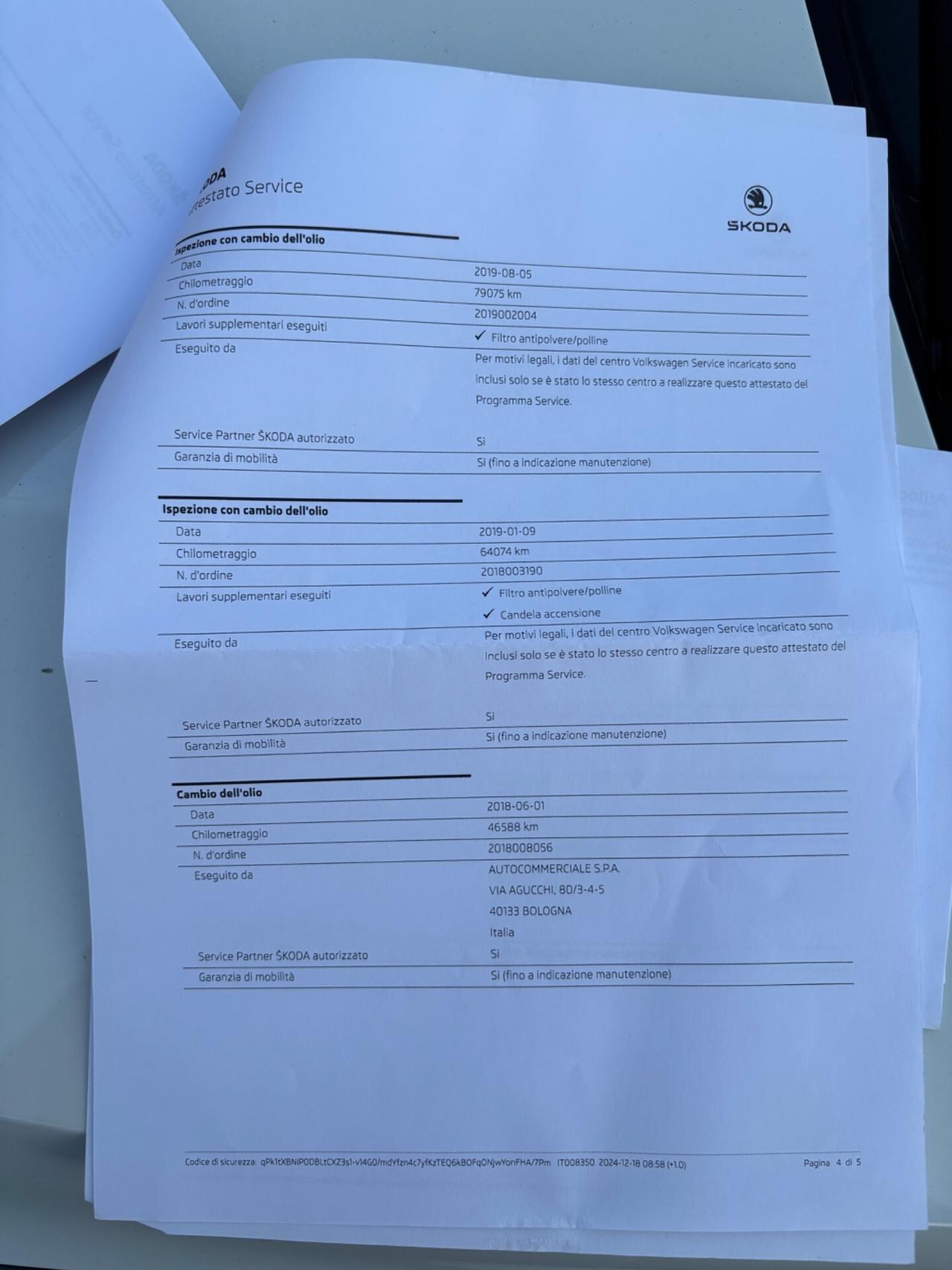 Skoda Octavia 1.4 TSI Wagon Executive G-Tec OK Neopatentati