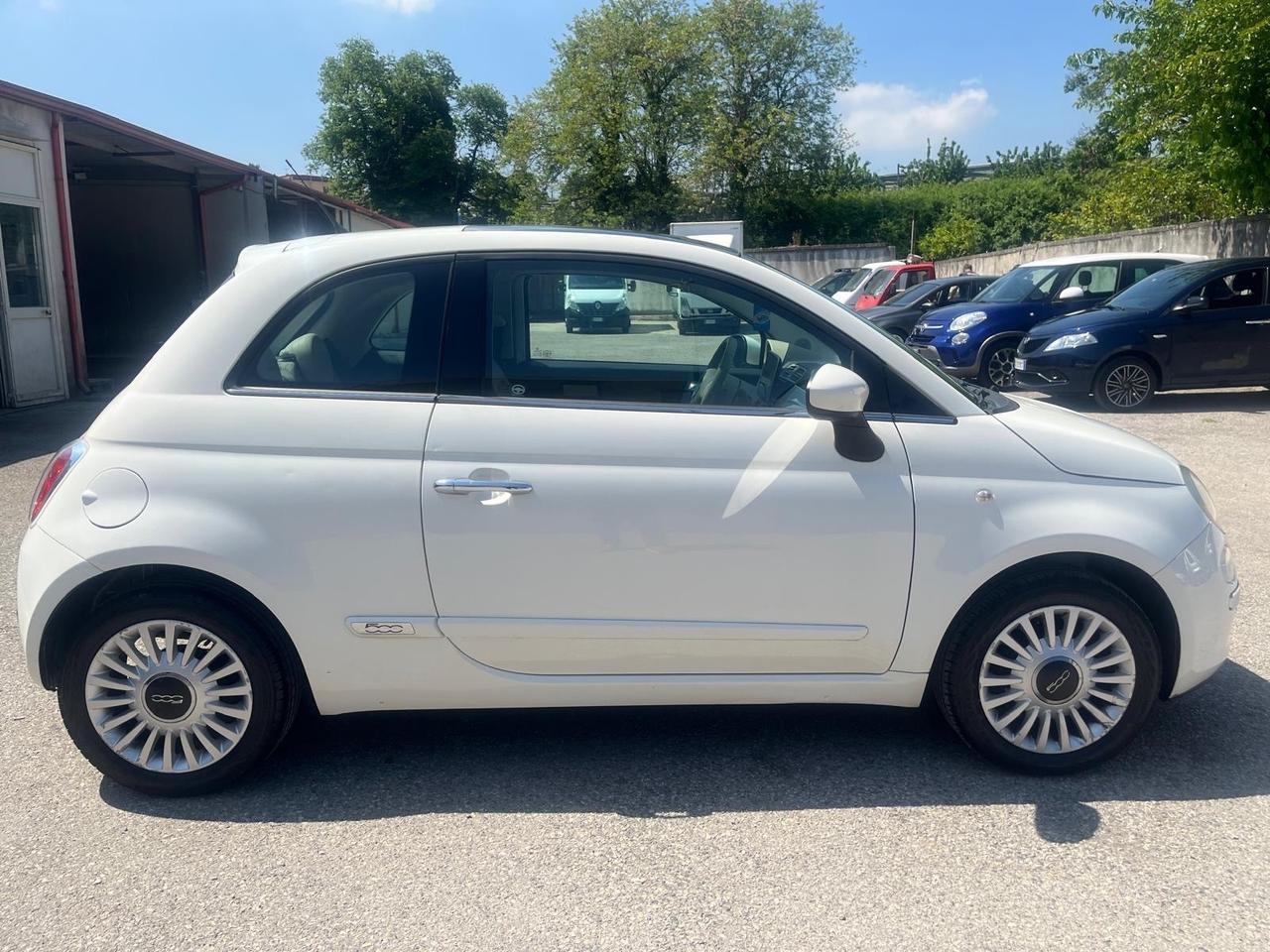 Fiat 500 lounge-1.2 gpl- km 125000-2008
