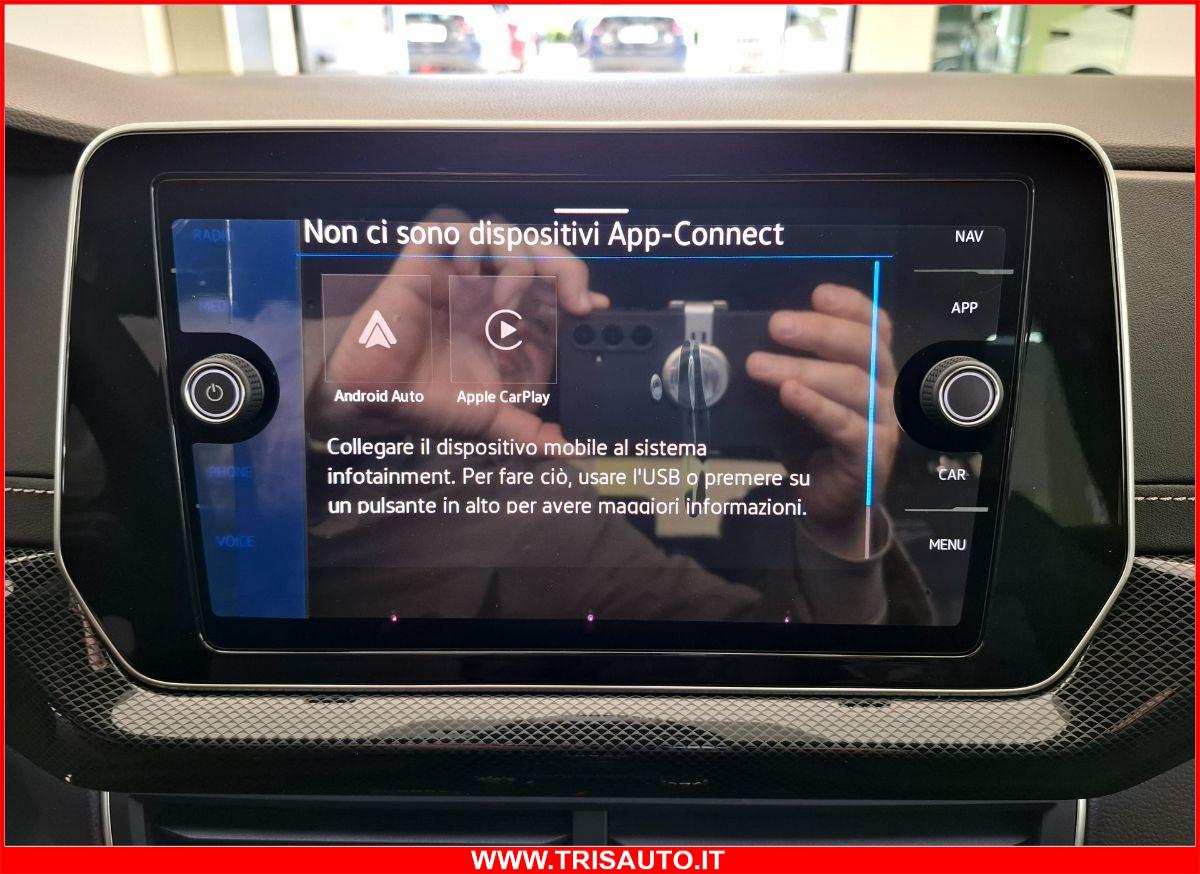 VOLKSWAGEN T-Cross 1.0 Tsi GPL R-Line NEOPATENTATI (FULL LED+ANDROID+APPLE)