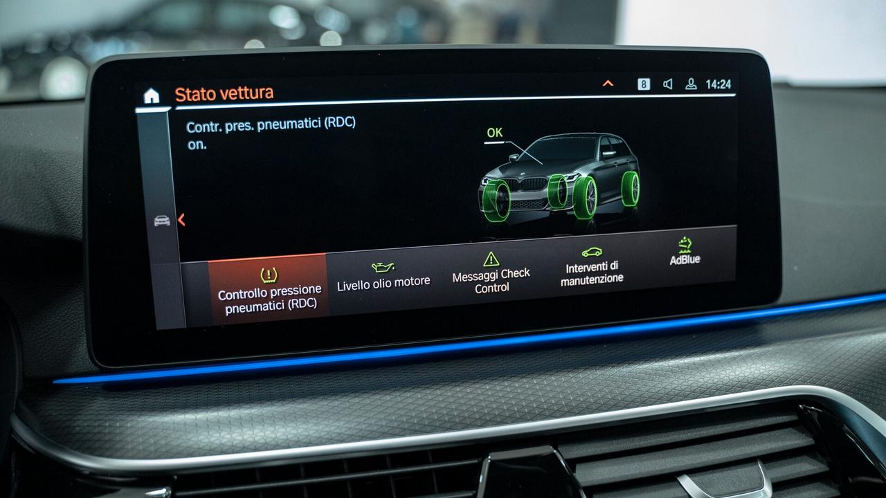 Bmw 520 D MHEV 48V TOURING MSPORT TETTO PACK LUCI PELLE NA