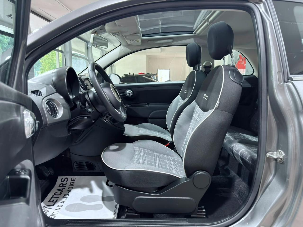 FIAT 500 1.2 69cv 89.000km 2018 TETTO PANORAMICO