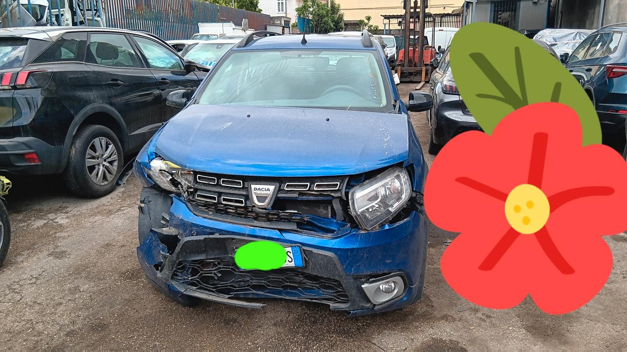 Dacia Logan stepway incidentata sinistrata mondialcars