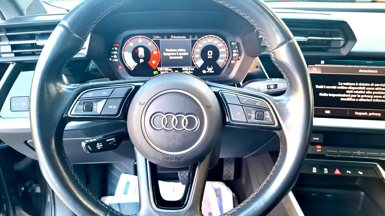 A3 SPB 35 2.0 TDI S tronic 150CV 120000km