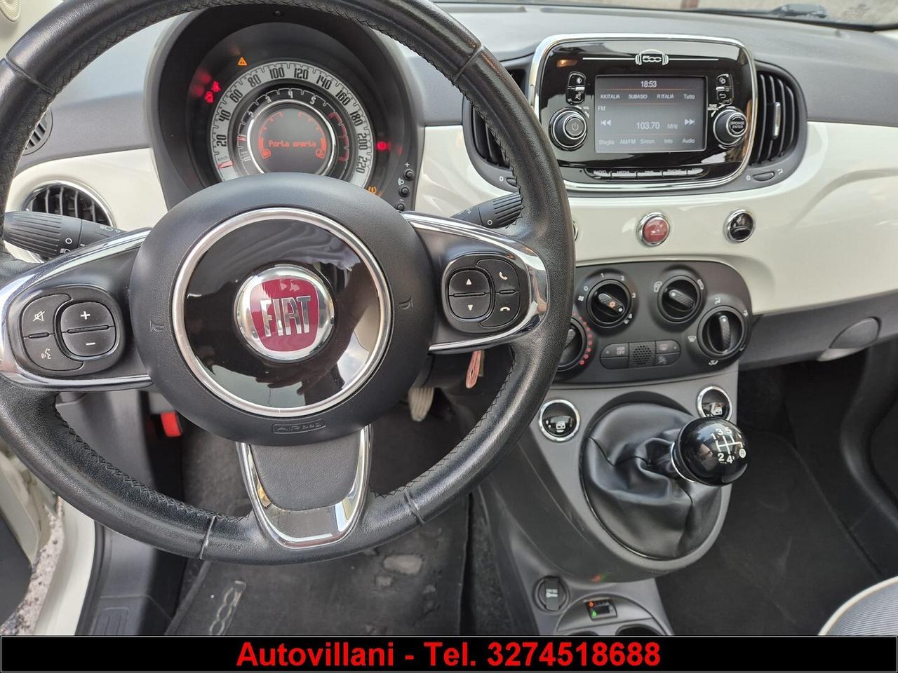 Fiat 500 1.2 LOUNGE GPL cv 70