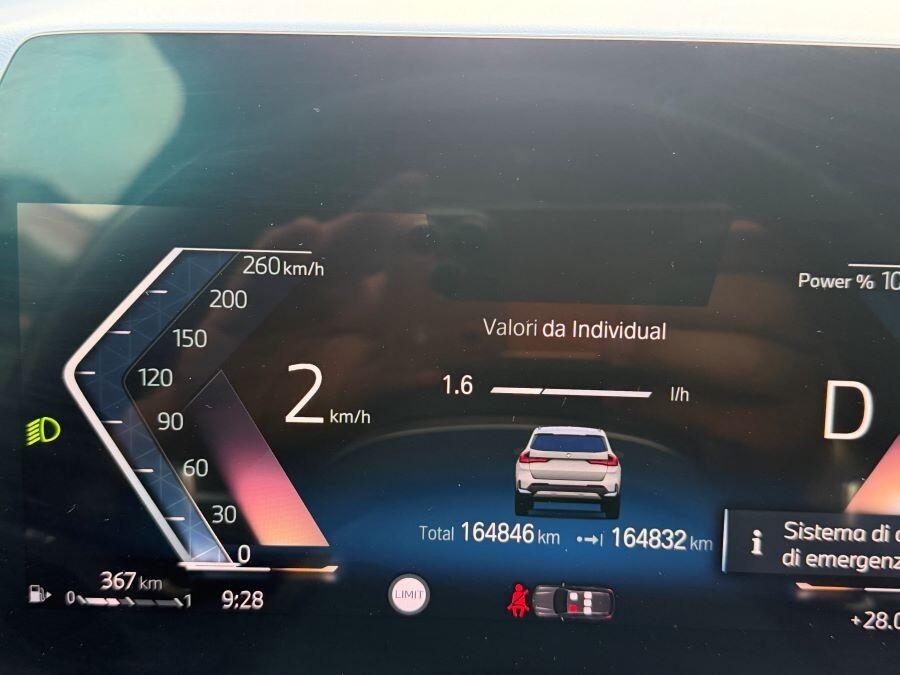 BMW X1 18D 150 AUTOM SDRIVE XLINE CERTIFICATA NUOV