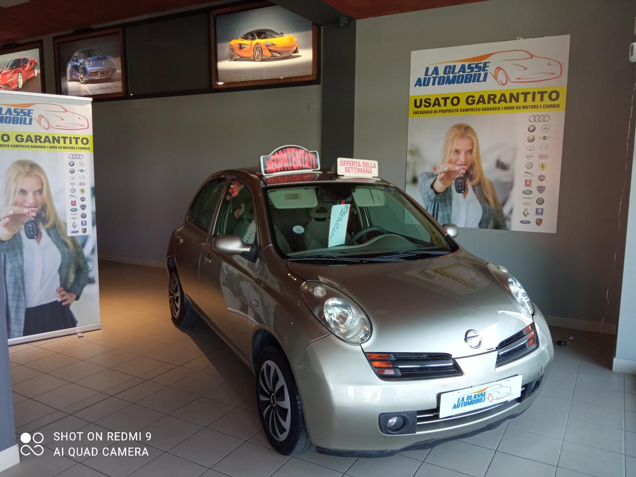 Nissan Micra 1.2 16V 5 porte Acenta AUTOMATICA