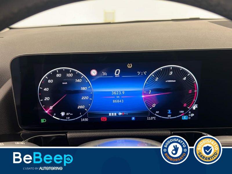 Mercedes-Benz GLA 200 D PROGRESSIVE ADVANCED PLUS AUTO