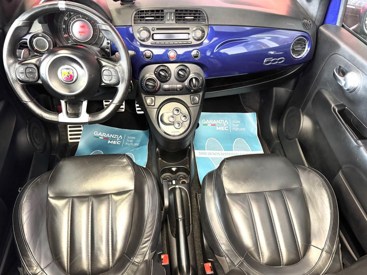 ABARTH 500 CABRIO ELABORATA 300CV MOTORE NUOVO AUTOMATICA OK PERMUTE FINANZIABILE AKRAPOVIC