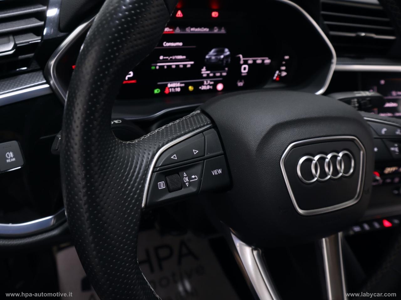 AUDI Q3 SPORTBACK 2.0TDI 200CV S-tronic S-LINE NAVI MATRIX LED PELLE QUATTRO RETROCAMERA