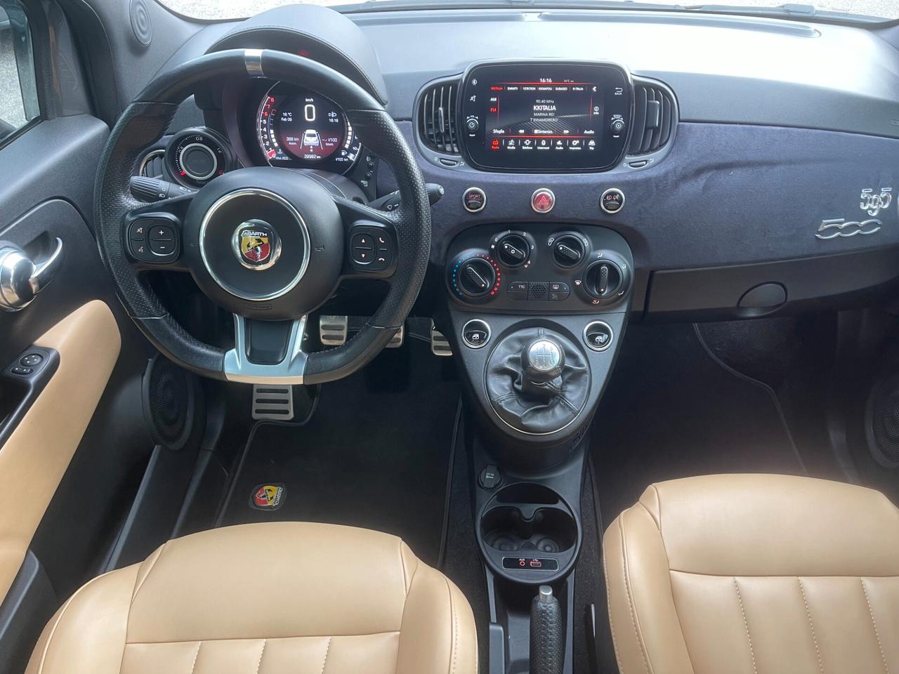 Abarth 595 1.4 Turbo T-Jet 145 CV LED PELLE