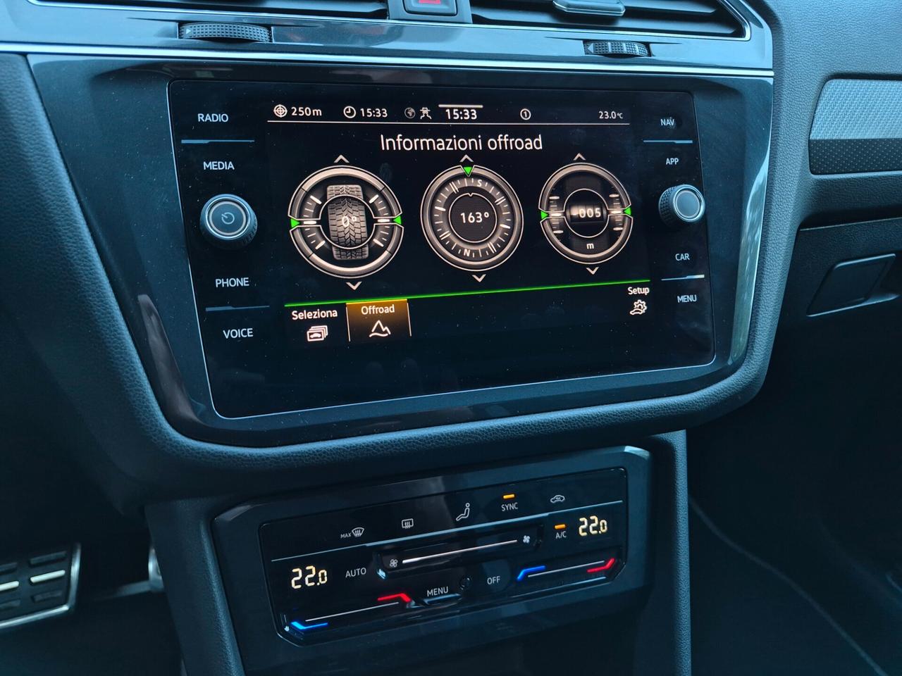 Volkswagen Tiguan ALLSPACE 2.0 TDI R-LINE 4MOTION 7 POSTI DSG LED NAVI APPLE CAR PLAY/ANDROID AUTO 360° ACC C.19 WIRELESS AMBIENT LIGHT