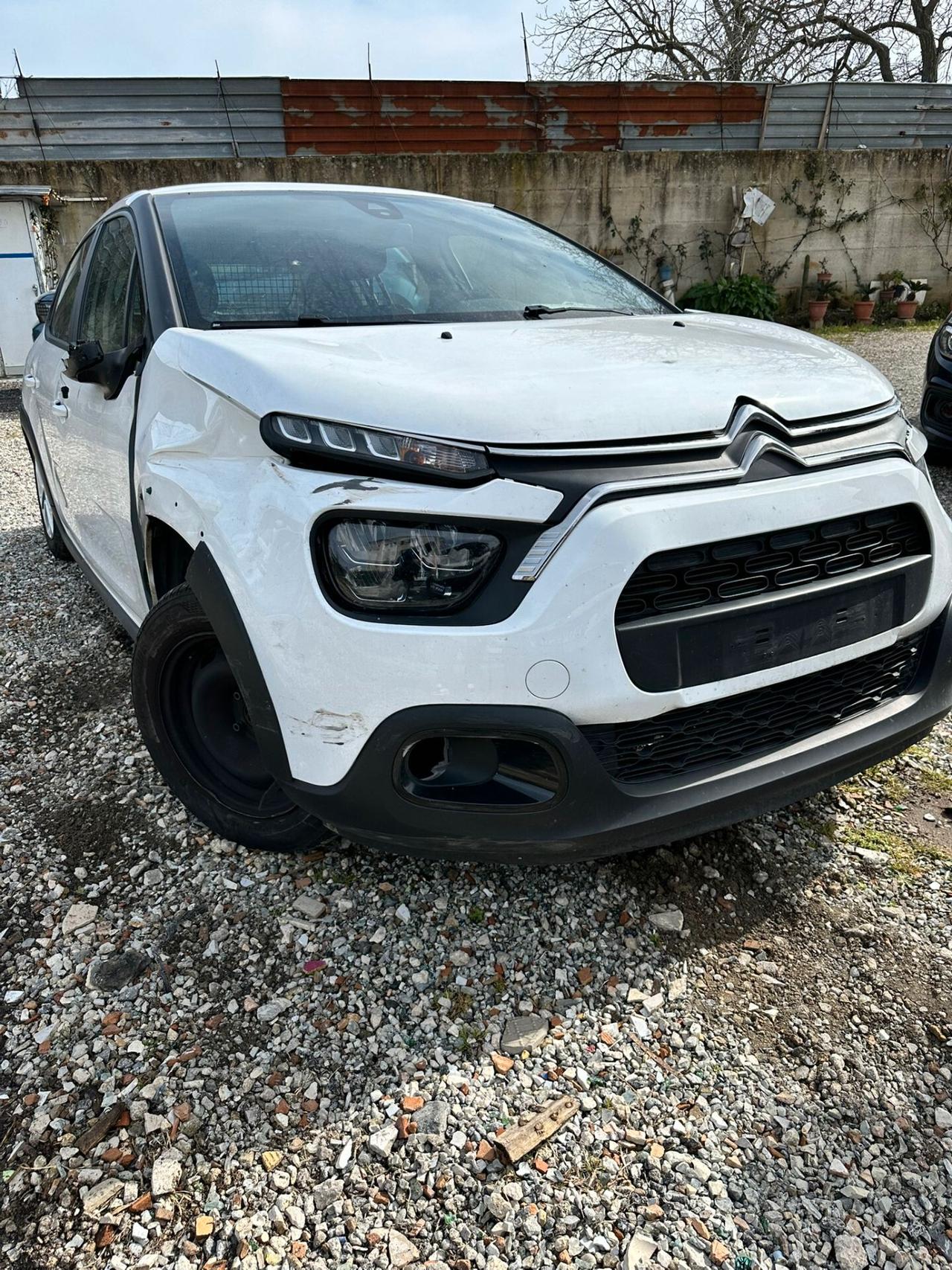 Citroen C3 1.5 Diesel 2023 sinistrata