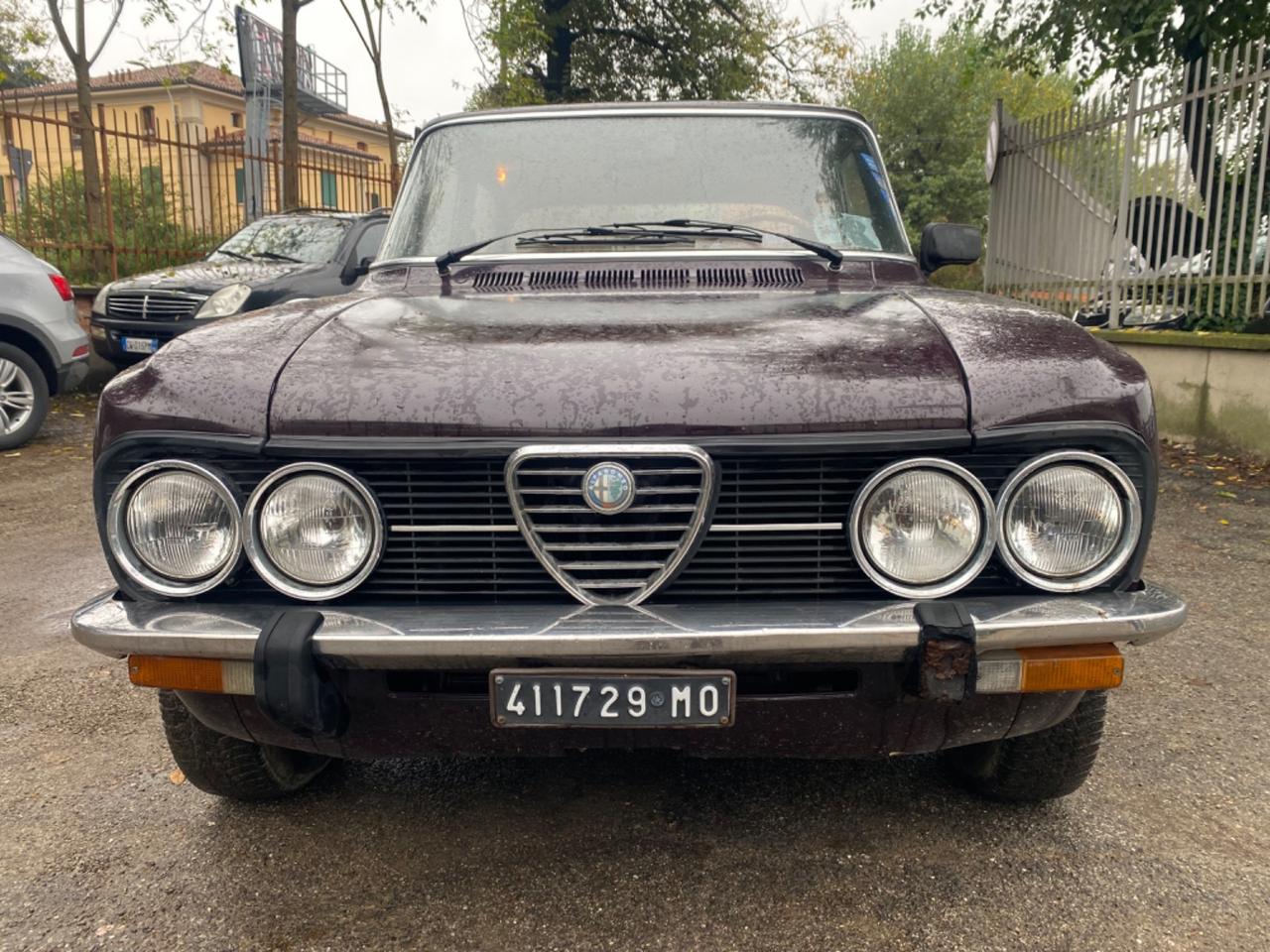 Alfa Romeo Giulia 1.3 benzina 90 cv ‘77