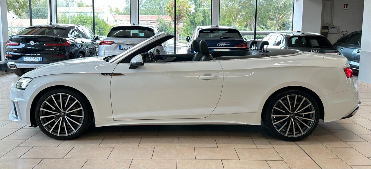 AUDI A5 CABRIO 40TDI S-LINE S-TRONIC *MASSAGGI*LUCI*CARPLAY*