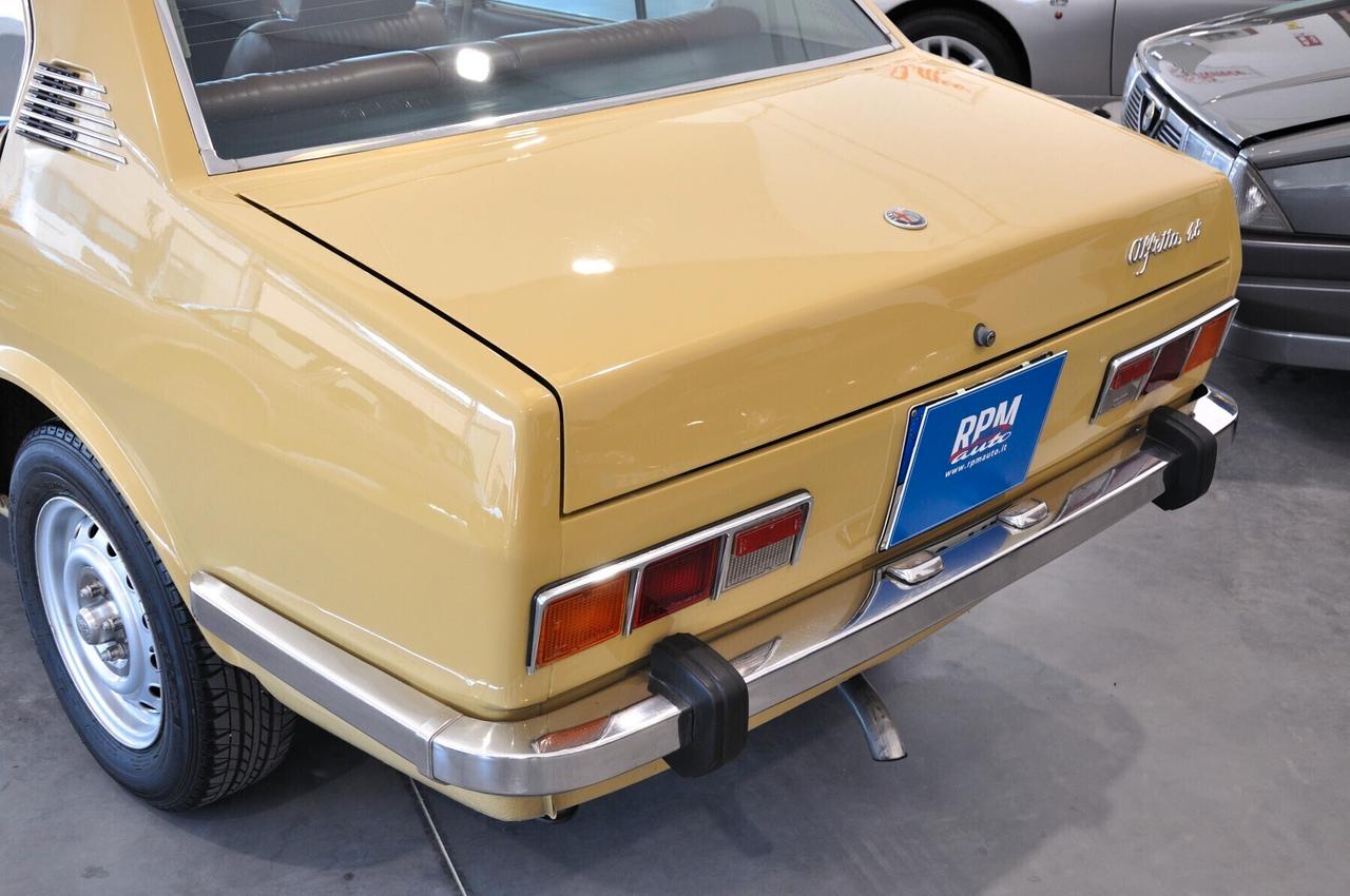 Alfa Romeo Alfetta 1.8 Giallo Piper ASI