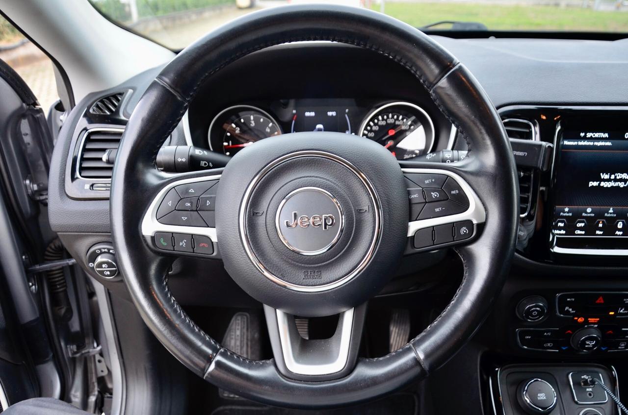 JEEP COMPASS 2.0 MJT NIGHT EAGLE 4WD 140cv, UFF ITALIANA, EURO 6D, SERVICE DIMOSTRABILI, NAVI, RETROCAMERA, APPLE ANDROID, PERMUTE
