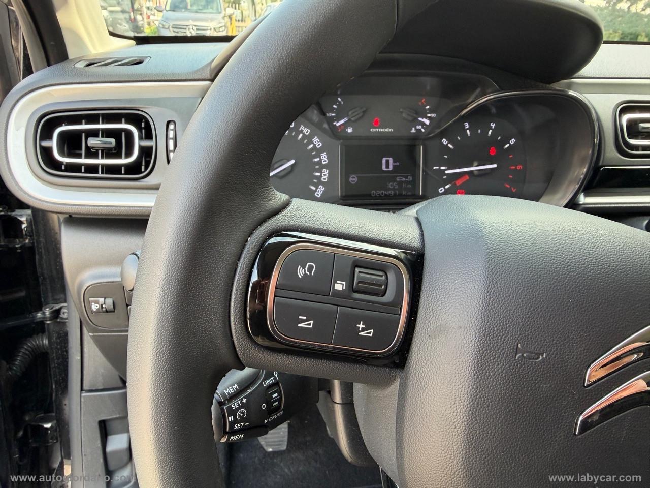 CITROEN C3 PureTech 110 S&S Max PACK TECHNO NAV+CITROEN CONNEC +PACHETTO SICUREZZA 2