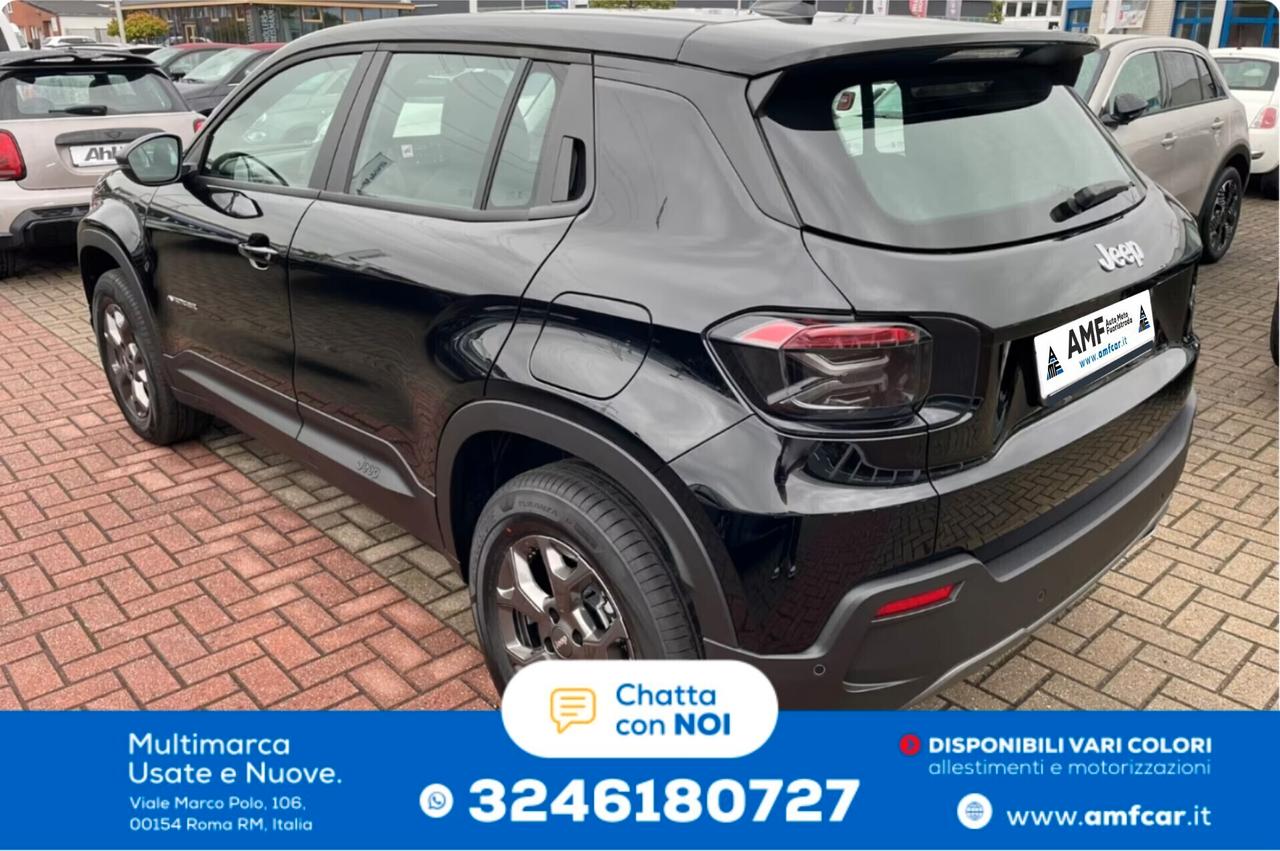 Jeep Avenger Longitude + AUTOMATICA + SEDILI RISCALDATI + CARPLAY +