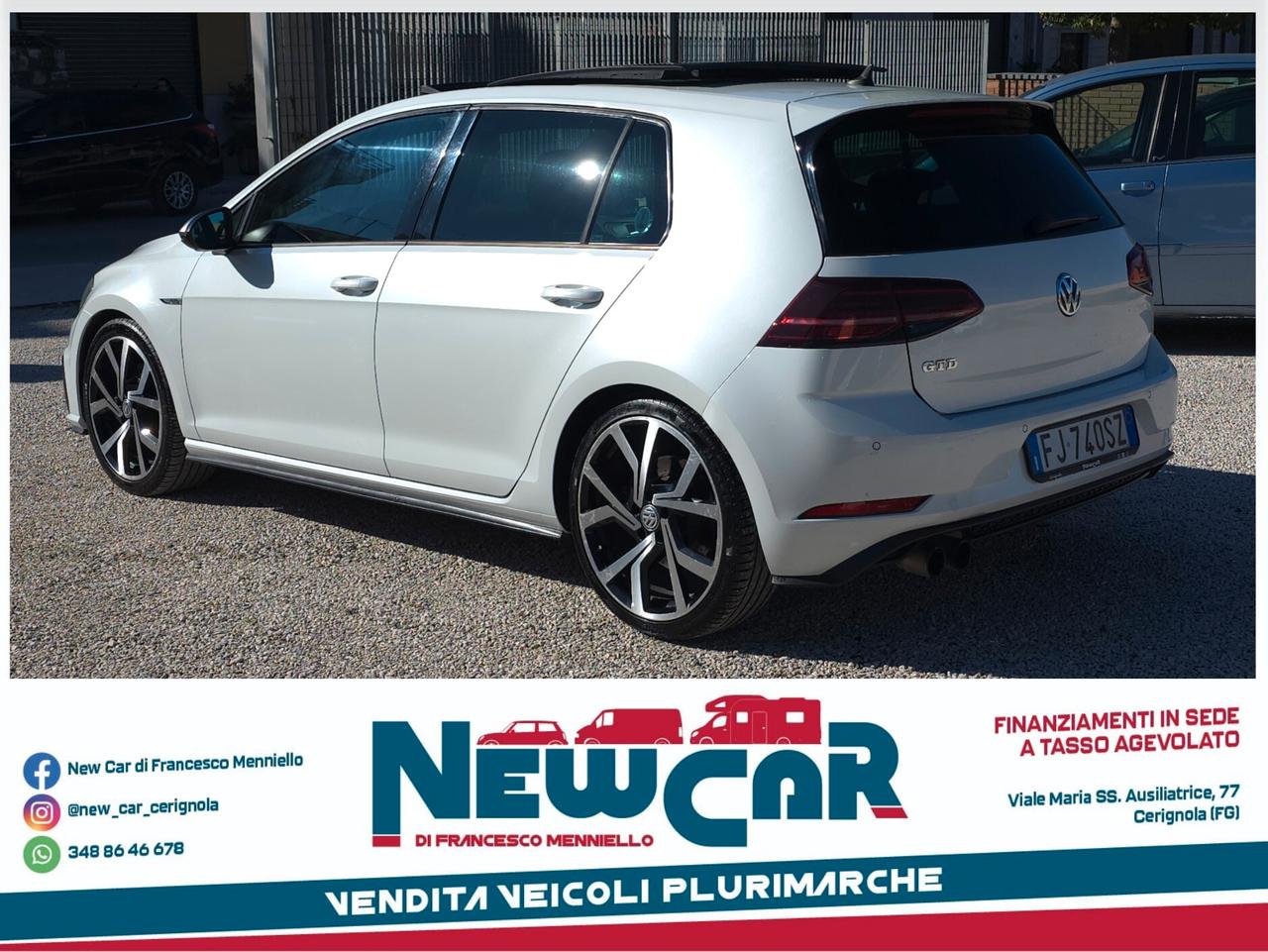 Golf GTD 2.0 Tdi 184cv - DSG - SOUND - TETTO - VIRTUAL
