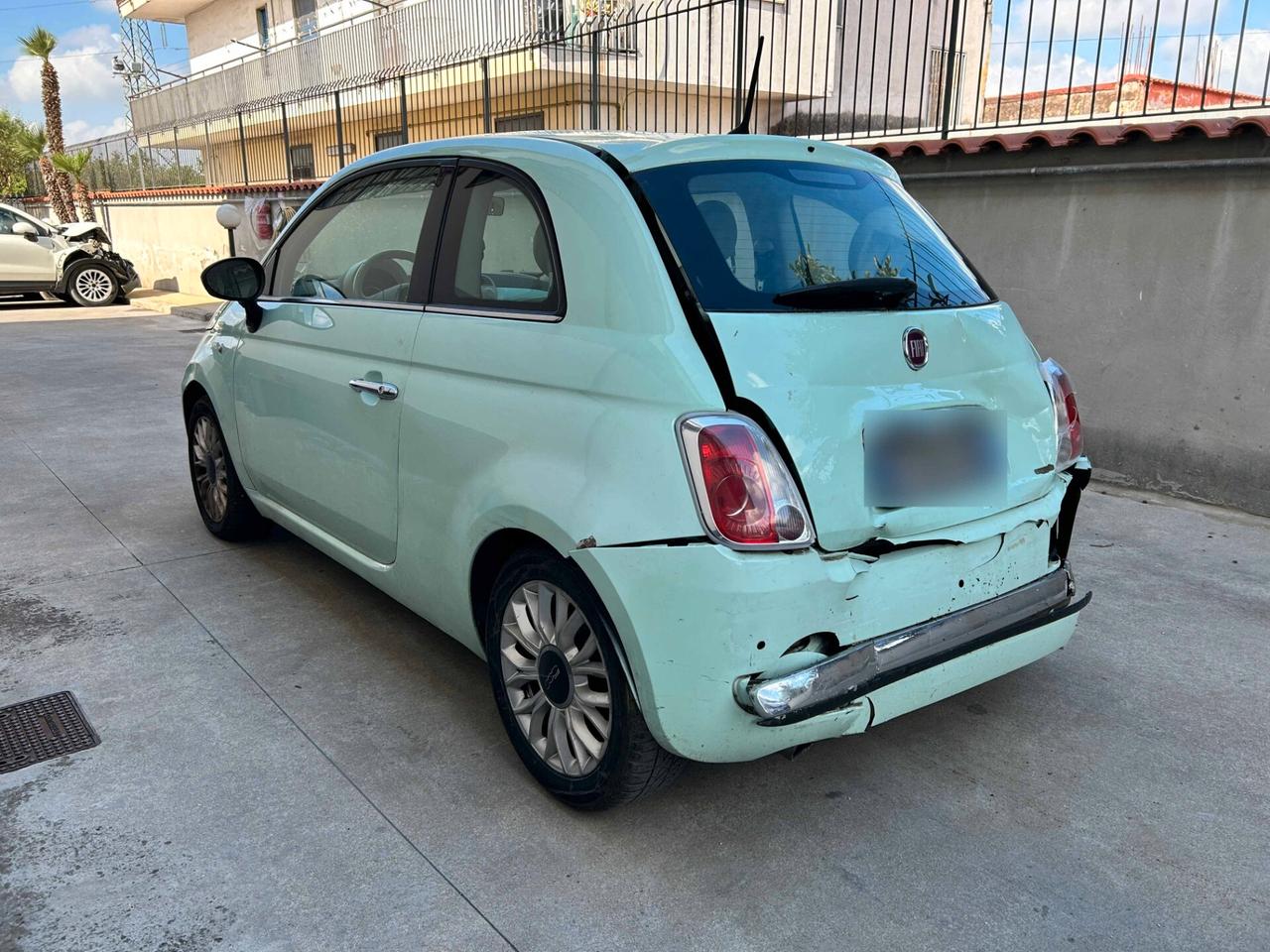 Fiat 500 1.2 Benz/GPL - 2015 Incidentata