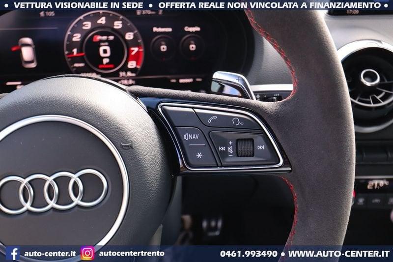 Audi A3 RS3 SPB 2.5 quattro Stronic GRIGIO NARDO'