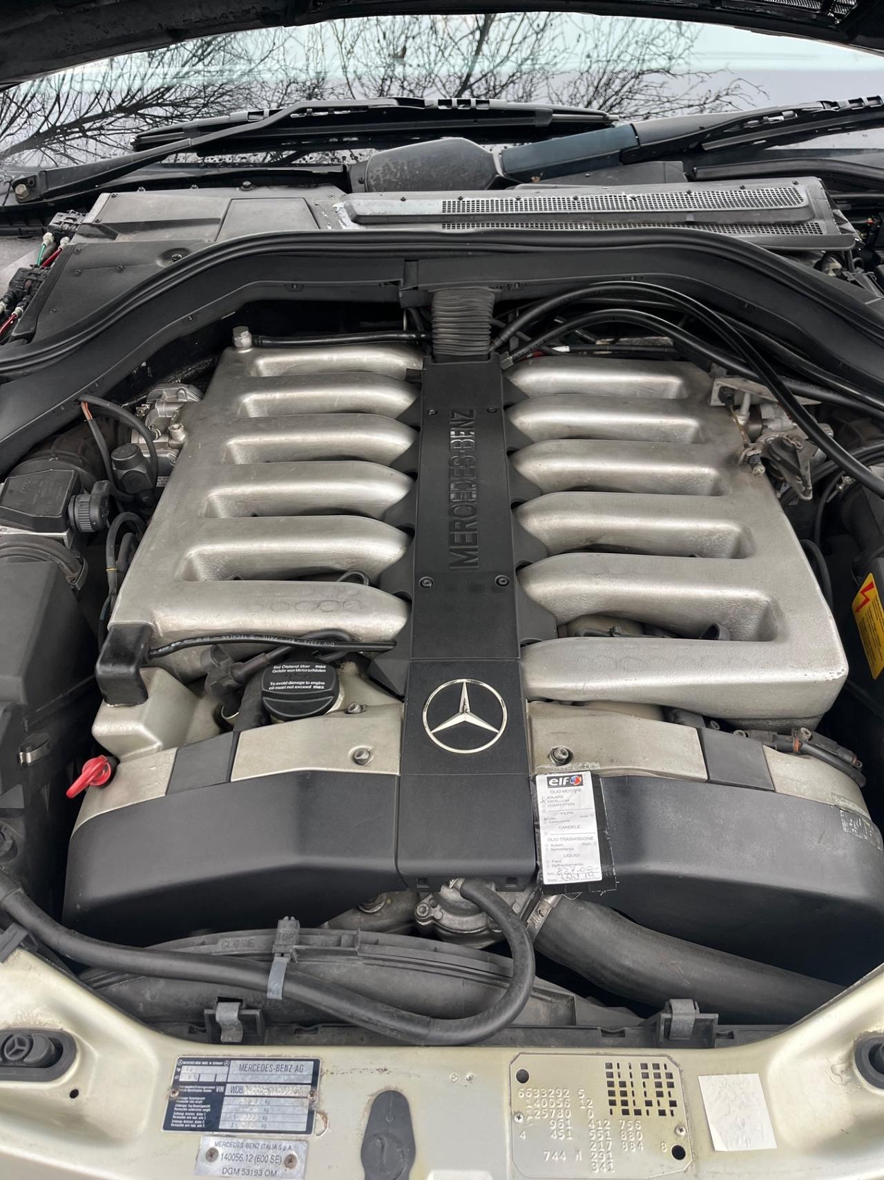 Mercedes-benz S 600 600 SE V12
