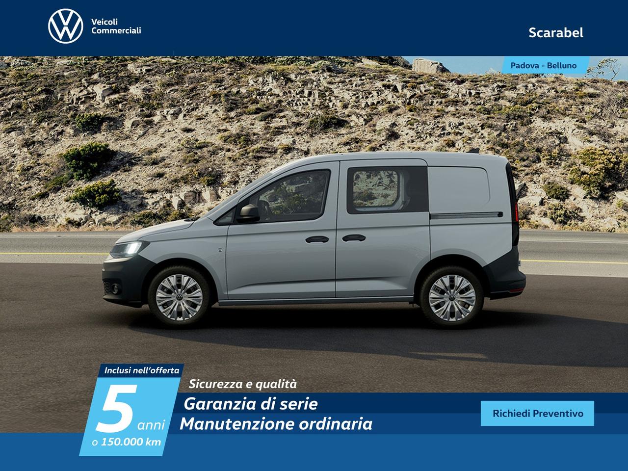 Volkswagen Caddy cargo 2.0 tdi 102cv flexible