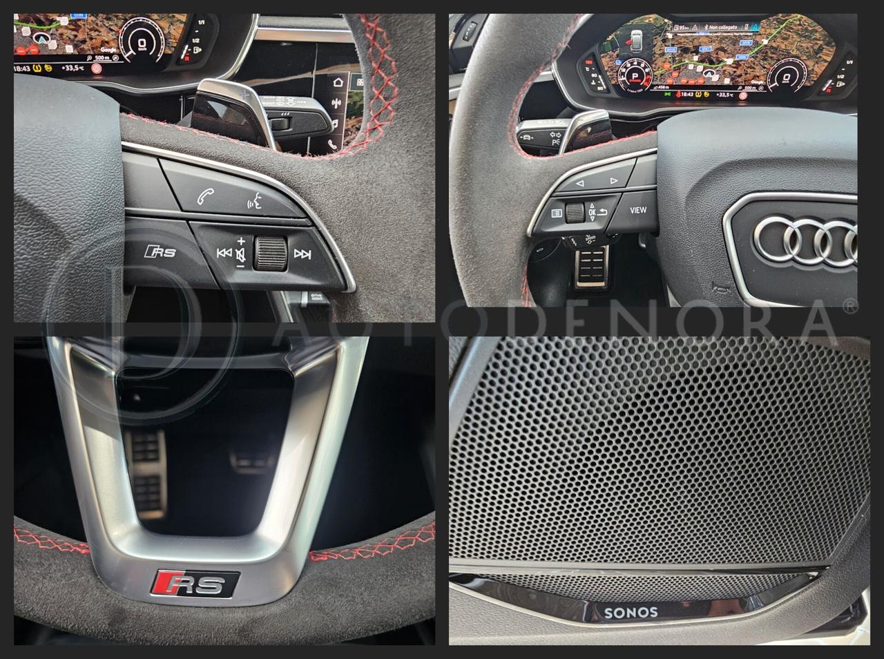 Audi RS Q3 SPB quattro S tronic#LED#NAVI#PELLE#TETTO#CAMERA360#CARPLAY