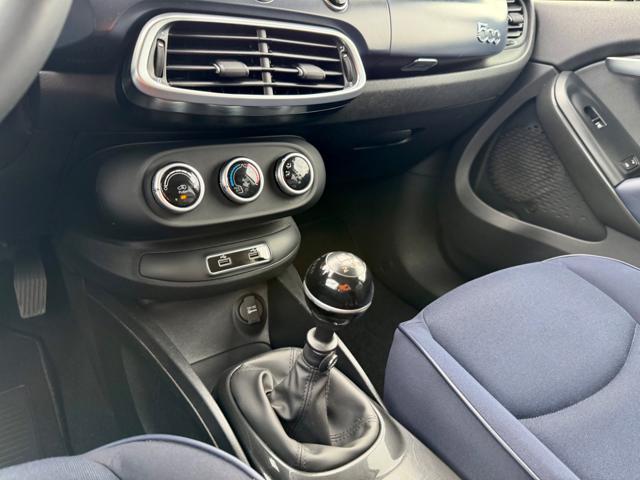 FIAT 500X 1.3 MJET 95CV CLUB+NAVI CARPLAY+CERCHI+PELLETEX