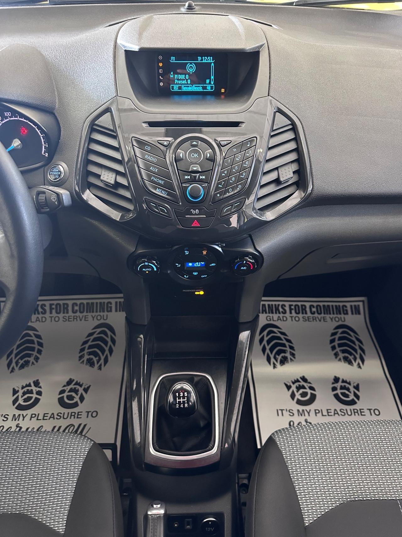 Ford EcoSport 1.5 TDCi 90 CV Titanium Ok Neopatentati