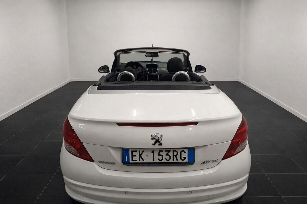 Peugeot 207 1.6 VTi 120CV CC Allure €5 CABRIO NEOPAT 60.000KM UNICOPROPIETARIO