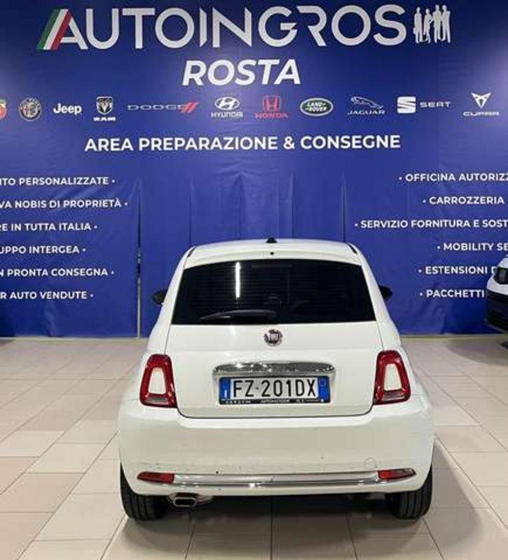 FIAT 500 1.2 Lounge 69cv my20 s&s USATO GARANTITO