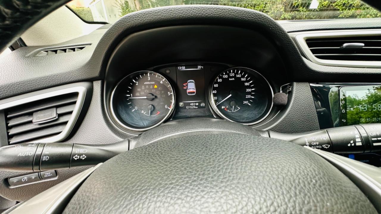 Nissan Qashqai 130CV.Gancio di traino omologato.EURO 6B