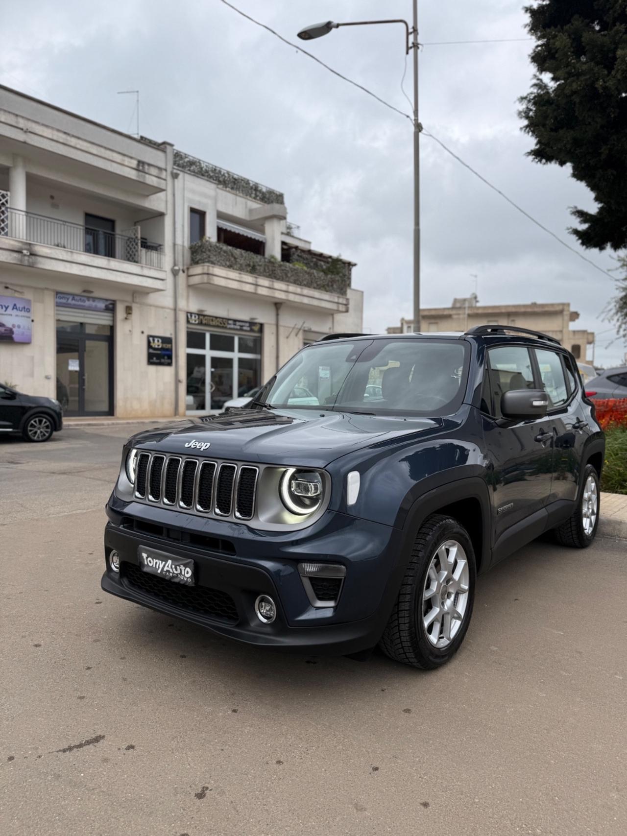 Jeep Renegade 1.6 mjt Limited 130cv FULL LED,NAVI,APP CONNECT,AZIENDALE JEEP ITALIA CON GARANZIA 1 ANNO