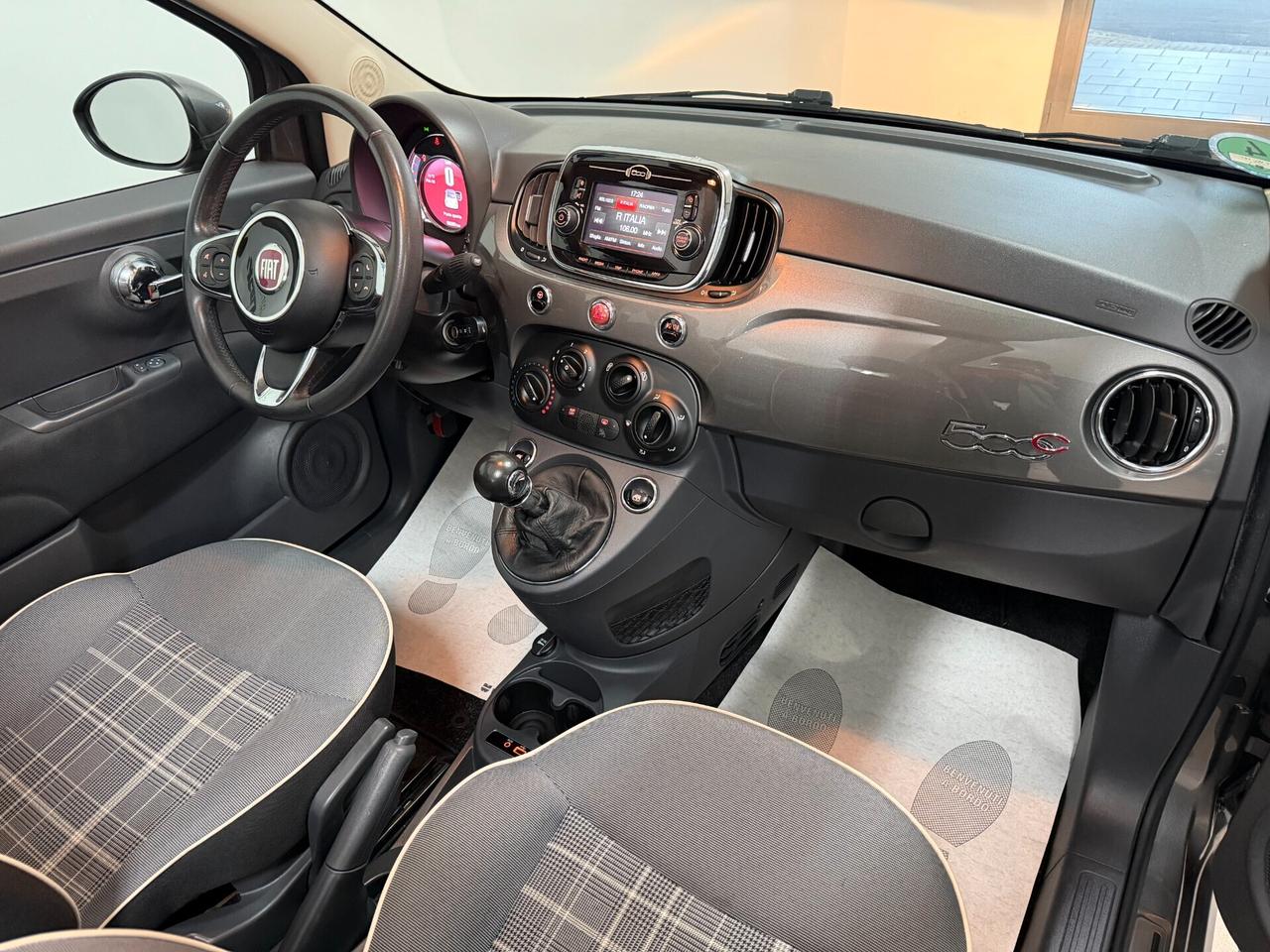 Fiat 500 500C CABRIO 1.2 69cv Lounge Sensori/LED/Comandi