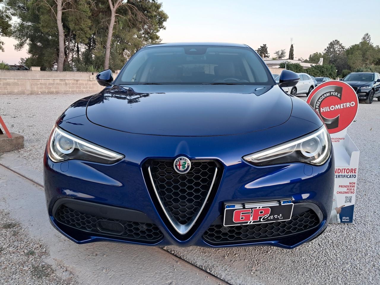 Alfa R. Stelvio 190 CV SUPER* AT8 Q4 *LED-PELLE-CERCHI
