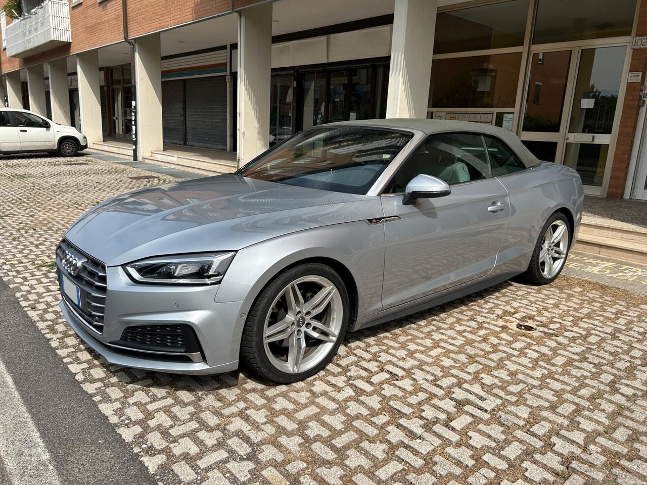 Audi A5 Cabrio 2.0 S.Line S tronic Tagliandi Audi Hybrid Air Scarf Navi Led Retrocam.