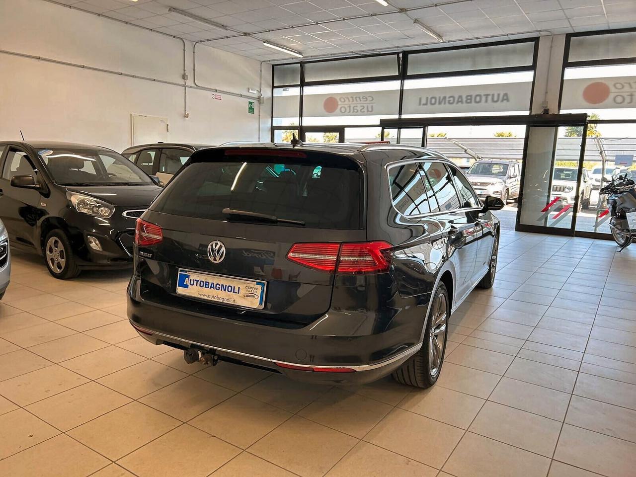 Volkswagen Passat Variant EXECUTIVE 2.0 TDI DSG BMT GANCIO TRAINO