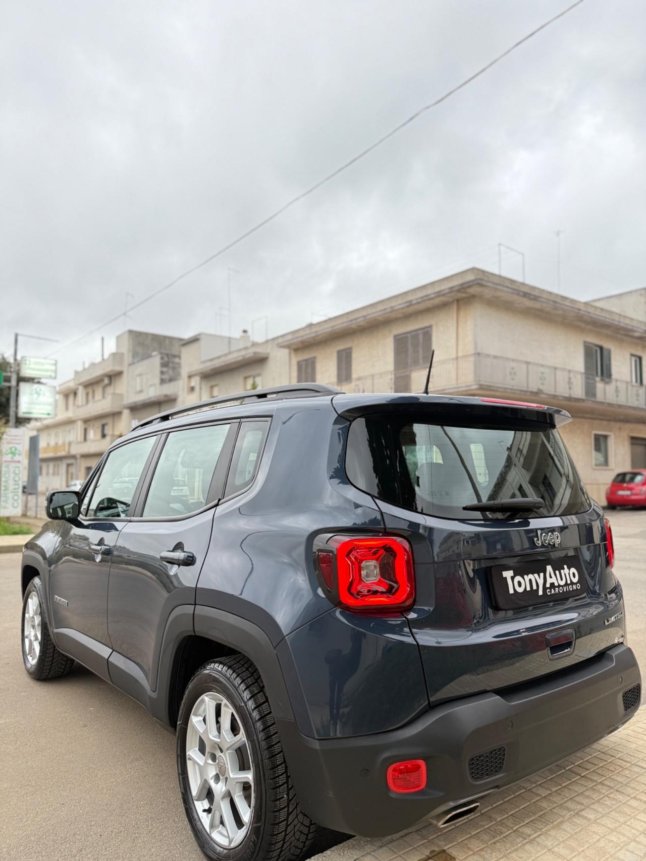Jeep Renegade 1.6 mjt Limited 130cv FULL LED,NAVI,APP CONNECT,AZIENDALE JEEP ITALIA CON GARANZIA 1 ANNO