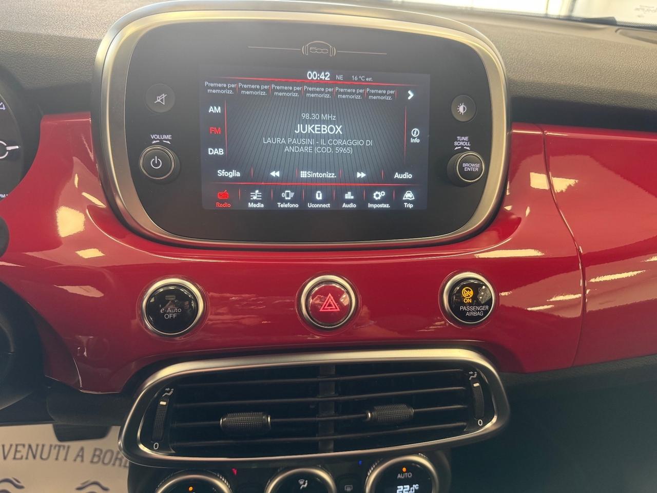 Fiat 500X 1.5 T4 Hybrid 130 CV DCT Red