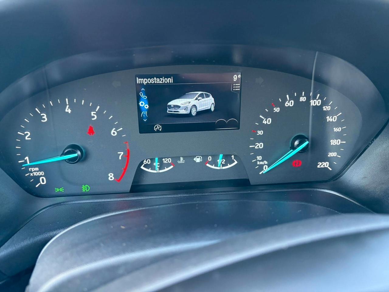 FORD FIESTA TITANIUM 5 PORTE 1.1cc