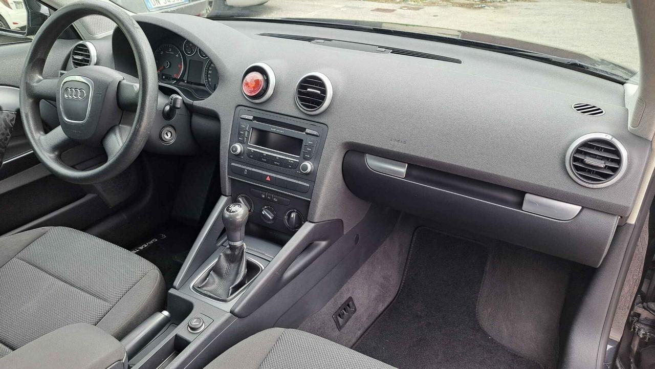 Audi A3 1.6 TDI 90 CV CR F.AP Ambiente