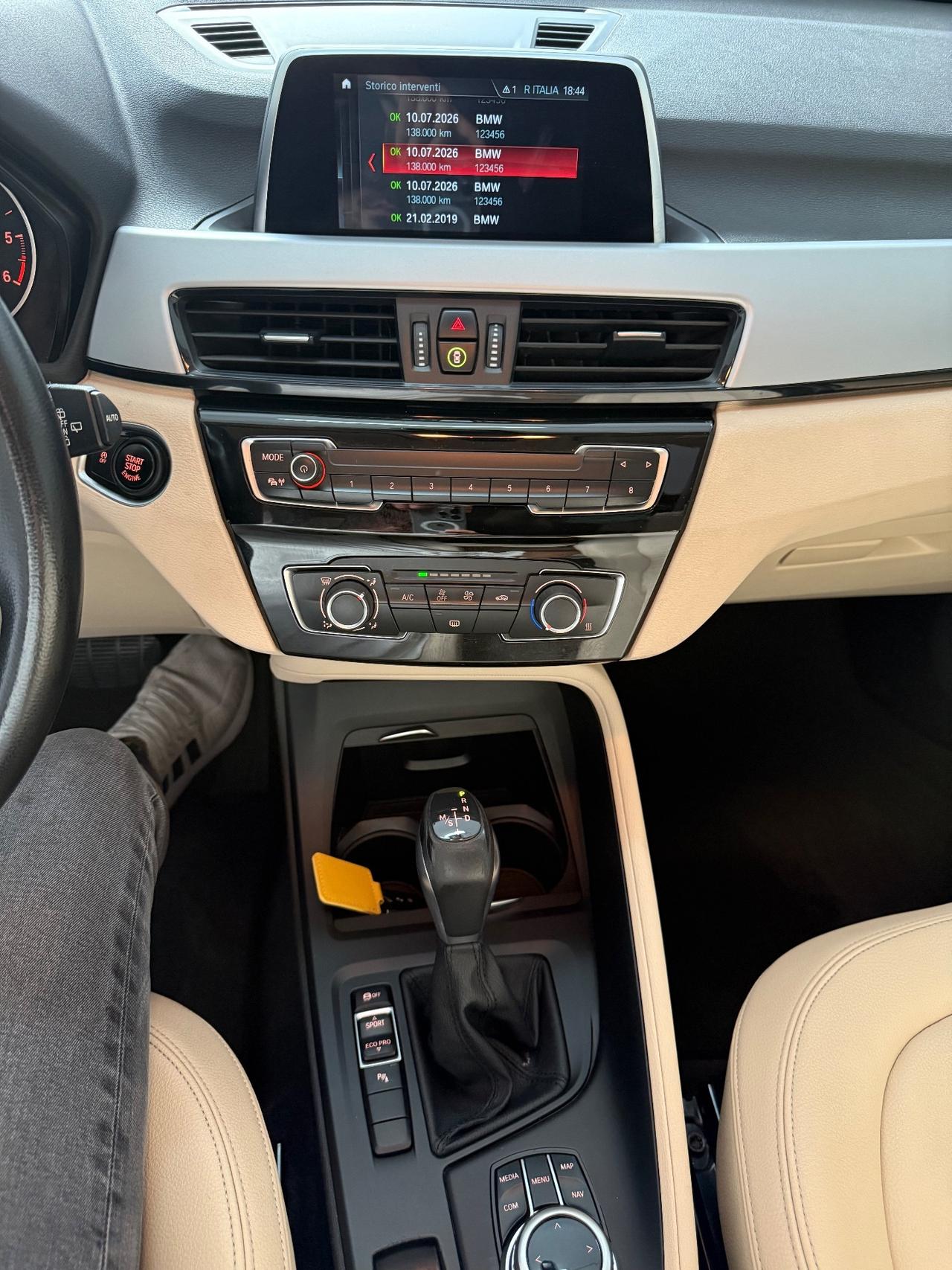 Bmw X1 sDrive18d Advantage km certificati bmw
