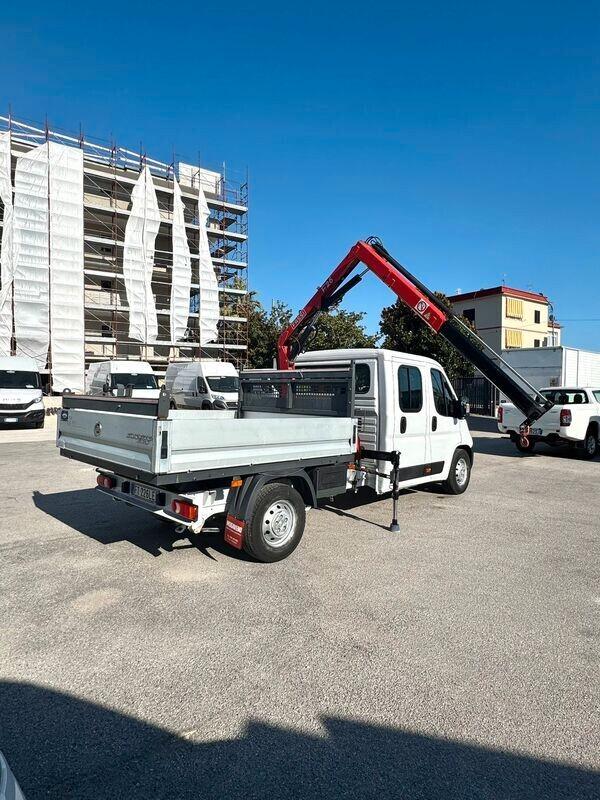 FIAT DUCATO MAXI 2.3 CASSONE 7 POSTI CON GRU
